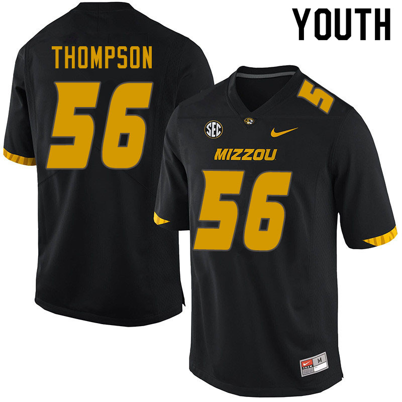Youth #56 Antar Thompson Missouri Tigers College Football Jerseys Sale-Black